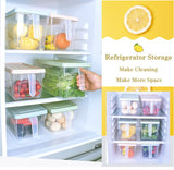 Kitchen Transparent Storage Box Grains Beans Storage Contain Sealed Home Organizer Food Container Refrigerator Storage Boxes
