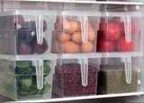 Kitchen Transparent Storage Box Grains Beans Storage Contain Sealed Home Organizer Food Container Refrigerator Storage Boxes