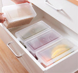 Kitchen Transparent Storage Box Grains Beans Storage Contain Sealed Home Organizer Food Container Refrigerator Storage Boxes