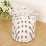 New Waterproof Cotton linen foldable Laundry Basket Dirty clothing Storage box Kids Toy Organizer tool storage organizer