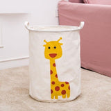 New Waterproof Cotton linen foldable Laundry Basket Dirty clothing Storage box Kids Toy Organizer tool storage organizer