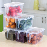 Kitchen Transparent Storage Box Grains Beans Storage Contain Sealed Home Organizer Food Container Refrigerator Storage Boxes