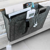 Bed Storage Bag with Pocket Felt, Bedside Hanger, Table Sofa Bedroom Mattress Bedside Anti-slip Organizer Holders
