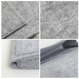 Bed Storage Bag with Pocket Felt, Bedside Hanger, Table Sofa Bedroom Mattress Bedside Anti-slip Organizer Holders