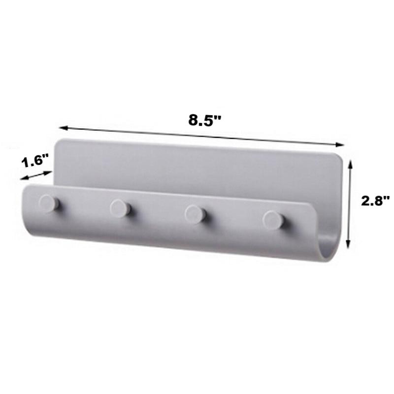 Creative Keyboards for hanging keys, Modern Key Holder Hanger with Adhesize Hooks for Kitchen Bathroom Home Wall Organizer