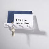 Creative Keyboards for hanging keys, Modern Key Holder Hanger with Adhesize Hooks for Kitchen Bathroom Home Wall Organizer
