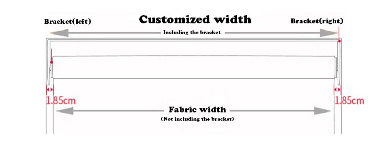 Simple Fabric Double Layer Zebra Customized Roller Blinds For Room Kitchen