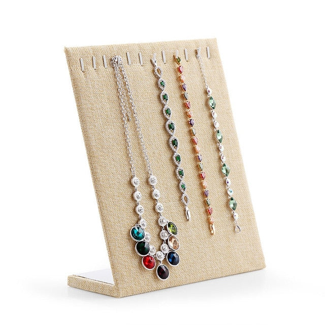 L Shape Earring Display Stand Holder Velvet Stud Earrings Display Rack Pin Ear Ring Jewelry Storage Holder Shelf (60 pairs)