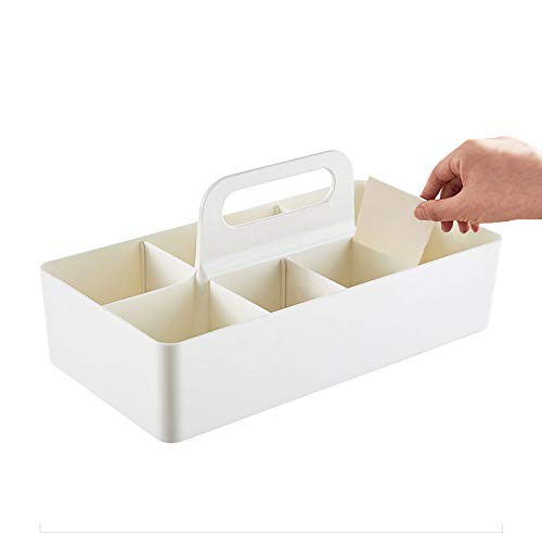 Portable Storage Basket Cleaning Caddy Storage Organizer Tote with Handle  for Laundry Bathroom Kitchen Spray Bottles