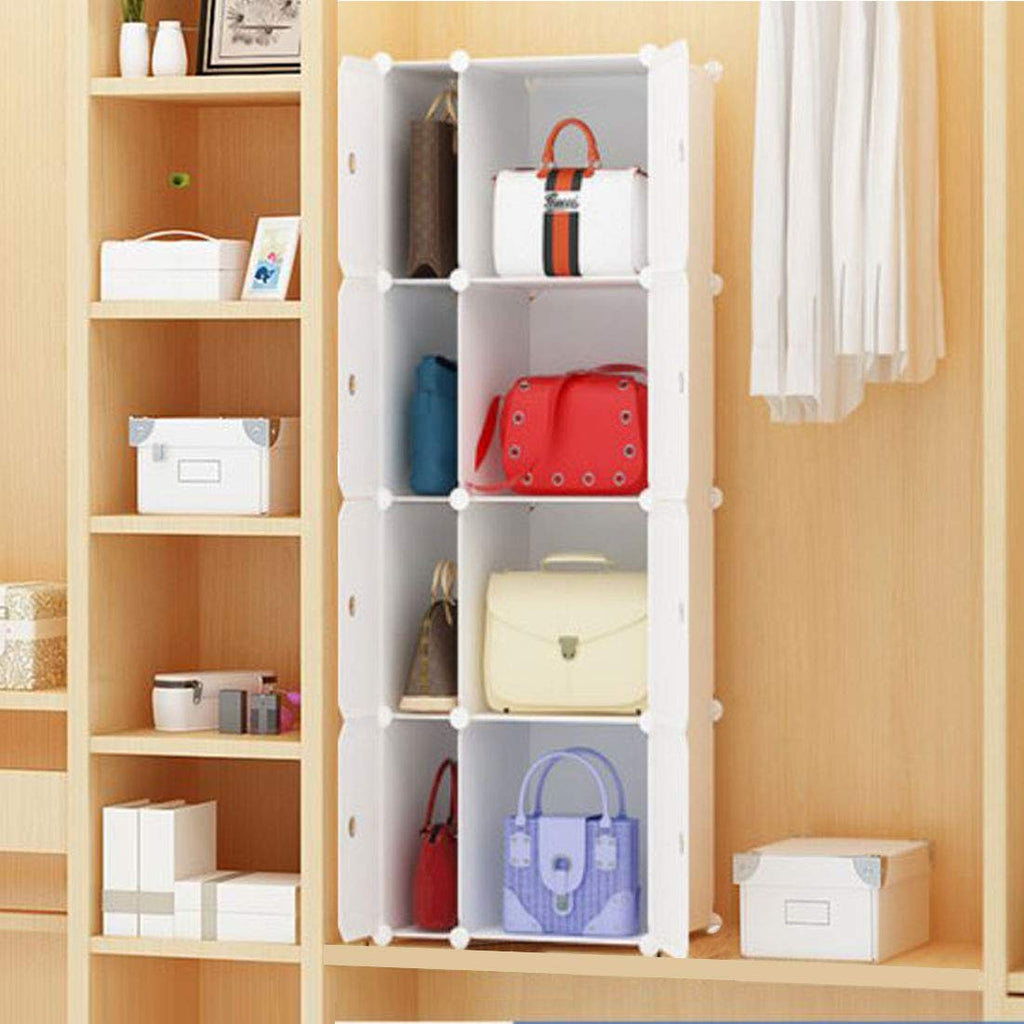 SAVERHO Hanging Purse Organizer,Closet Purse Organizer for Wardrobe Space  Saving Closet Organizers System with 10 Compartments Handbag Holder (White)  : Amazon.in: Bags, Wallets and Luggage