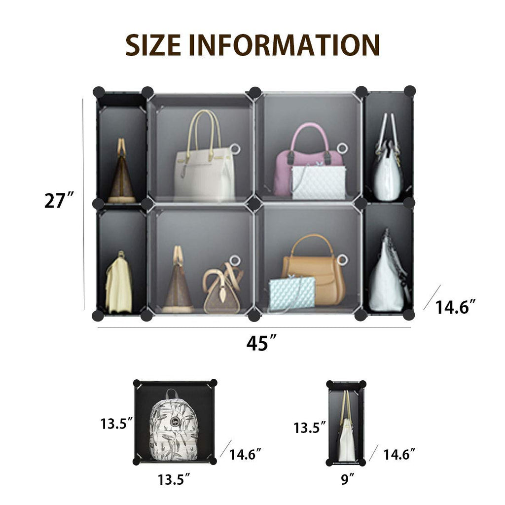 Amazon.com: TRGGBH Wall Mount Handbag Organizer with 2 Layer Shelf, Metal  Iron Purse Storage Hanger Hanging Organizer for Over Door and Closet,  Universal and No Drilling : Home & Kitchen