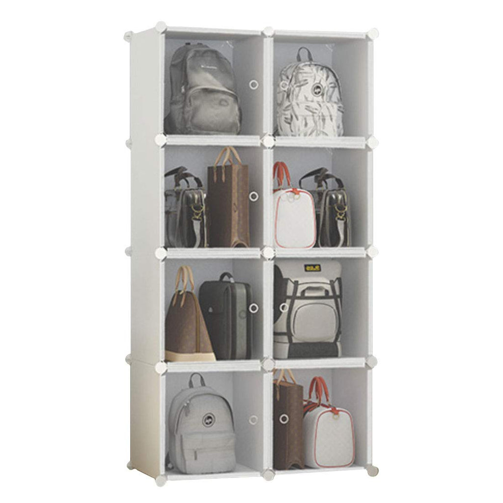 For Wardrobe Closet Transparent Storage Bag Hanging Handbag Organizer Door  Wall Clear Sundry Shoe Bag with