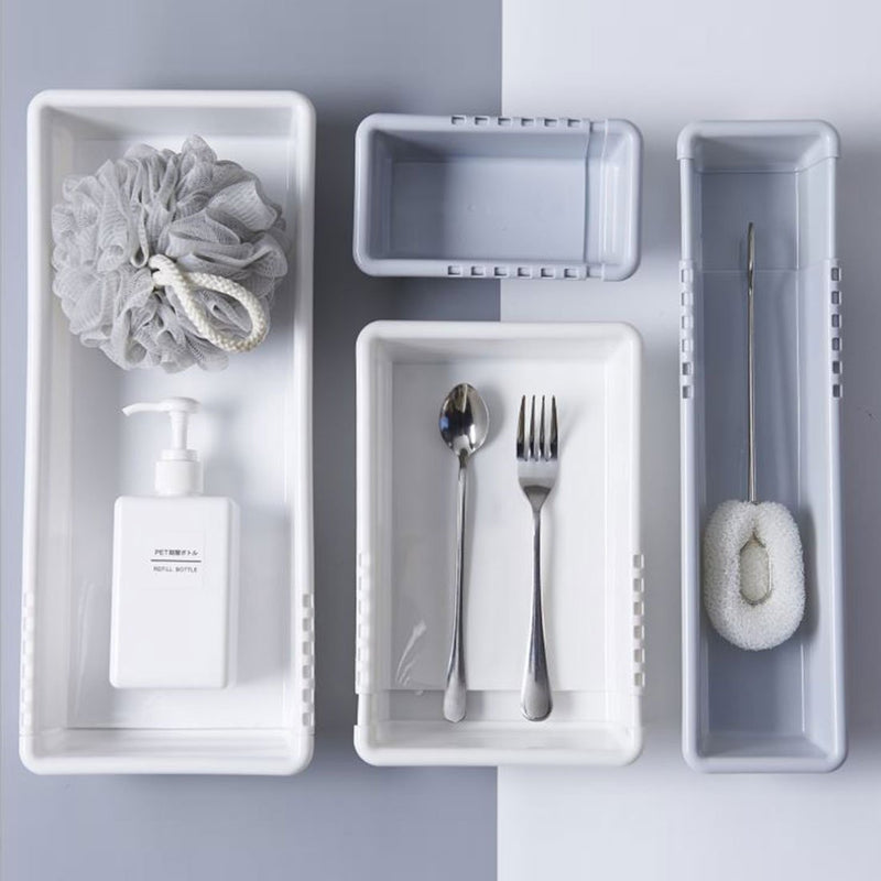 Expandable Drawers Organizer, Tidying Up With Small Boxes For Organizing Home (Pack Of 4)