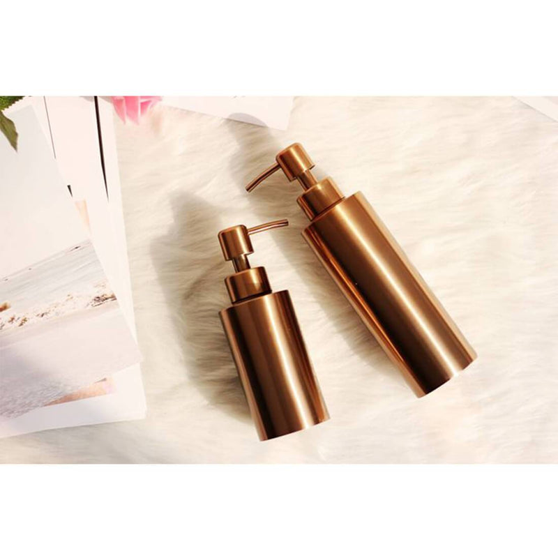 HARRA HOME Elegant Stainless Steel Liquid & Soap Dispenser For For Kitchen Or Bathroom Countertops