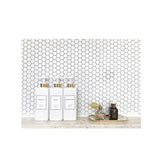 HARRA HOME Modern Gold Design Shower Dispenser Sets, 27 Oz Refillable Bottles With Pumps, Pack Of 3