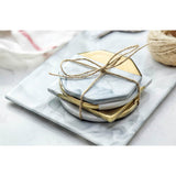 Premium Modern Gold Design Marble Coaster