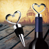 Heart Shaped Elegant Wine Stopper of cork, bottle stopper Wedding Favors wedding decoration
