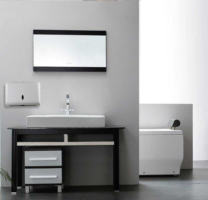 Towel dispenser wall-mounted bathroom hotel nail-free fixed hand towel tray